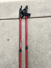 Set of Sportsline XC 550 Aluminum Trekking Poles 110-135CM .. 4B