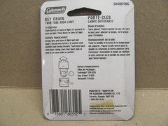 Coleman NightSight Key Chain Twin Tube Area Light Z3