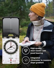 MC-2 Professional Liquid-Filled Compass – Precision Navigation for Hikers