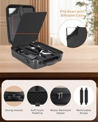 Starlink Mini Case, Shock-Absorbing Drop Protection, 3-in-1 Carry Options Black