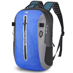Waterproof Backpack, Waterproof Submersible Backpack, Floating TPU 30L Blue