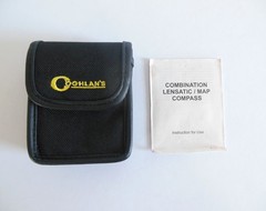 Coghlan’s Combination Lensatic / Map Compass with Case & Owner’s Manual