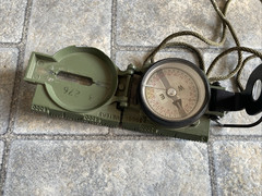 Cammenga Phosphorus Military Compass Green