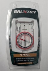 Brunton 7DNL Baseplate Map Compass With Declination Scale (6 Compasses)