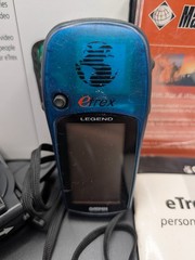 Garmin eTrex Legend Handheld GPS Bundle – Powers On – MapSource US Topo & Mount