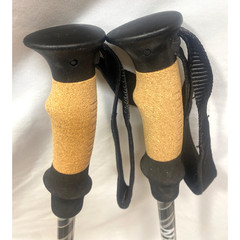 Yukon Poles 24-39” Hiking Walking Black Expandable Used