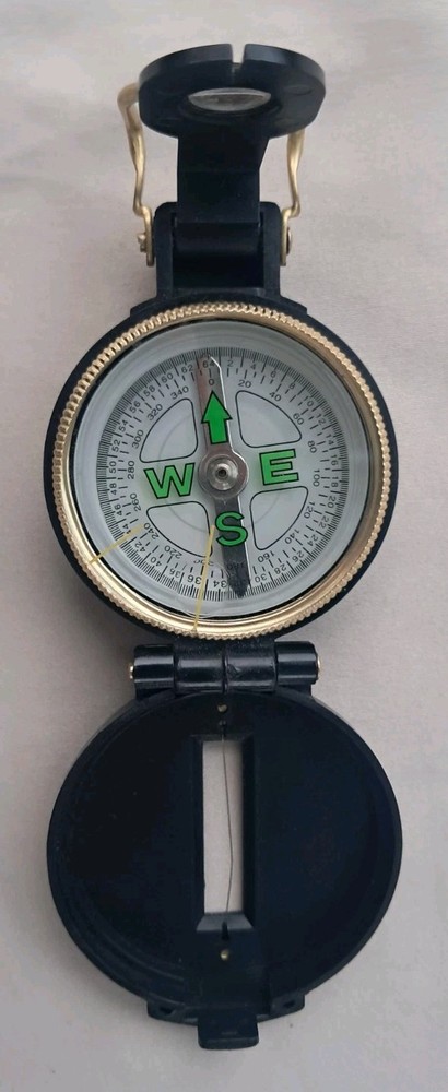 VINTAGE ENGINEER POCKET DIRECTIONAL COMPASS EXCELLENT CONDITION / WORKING