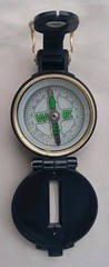 VINTAGE ENGINEER POCKET DIRECTIONAL COMPASS EXCELLENT CONDITION / WORKING