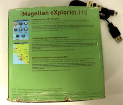 Magellan eXplorist 110 Handheld GPS Navigation World Edition Map Hiking F7