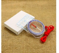 Liquid Filled Orienteering Navigation Map Compass Hiking Simple Camping Scouts