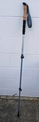 Adjustable Cascade Mountain Tech Carbon Trekking Pole With Cork Grip Rubber Tip