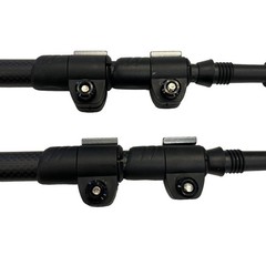 Aihoye Hiking Trekking Walking Poles Body Height 4’5″ to 6’5″ 2 Pack Collapsible