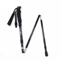2 Pack Trekking Poles Collapsible Hiking Walking Sticks Telescopic Ultralight