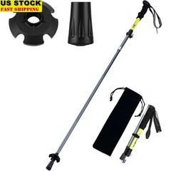 Lightweight Collapsible Trekking Poles 7075 Aluminum Anti-slip Adjustable Length