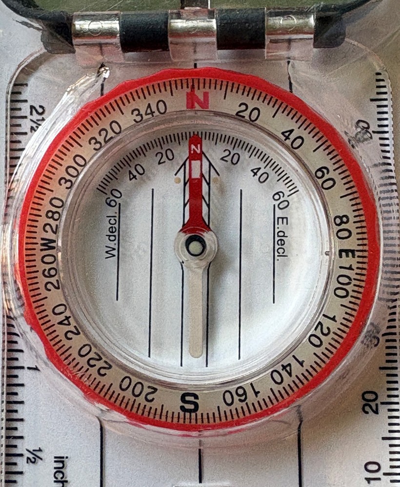 NEW Stansport Multi-function Compass with Mirrored Cover