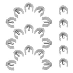20 PCS Walking Cane Tips Replacement Attachments for Canes Accessories Seniors