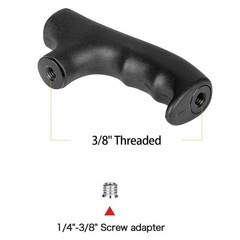 Monopod Handle Grip Adapter Walking Stick Cane Monopod Head Attachment Converter