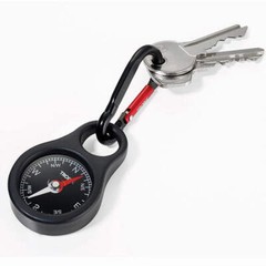 Troika WEGWEISER, Pocket Compass with Carabiner