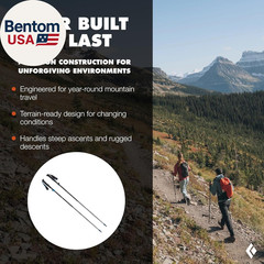Distance Z Trekking Poles (Pair) | Ultralight | Foldable Z-Pole Design | Trail R