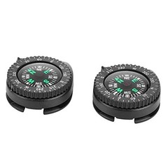 Button,Watch Strap,2pcs Portable Hiking Watch Band Slip Slide Navigation Wris…