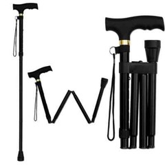 Cane Walking Stick Adjustable Folding walking Aluminum Collapsible Travel Hiking
