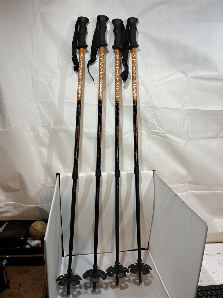 POWDERIDGE Hiking Poles Adjustable 6000 Series Aluminum 105 cm 44” Tall