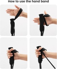Lightweight 7075 Aluminum Trekking Poles with EVA Handle 2 Pack