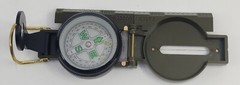 Brand New Lensatic Compass & Survival Whistle With Compass Built In Map Ruler