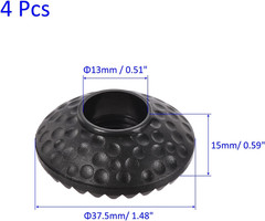 4 Pack Trekking Poles Mud Baskets – round Hiking Walking Stick Replacement Acces