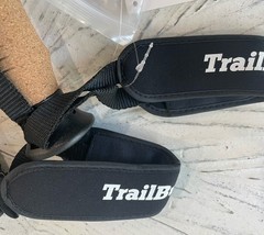 TRAIL BUDDY Ultrastrong Collapsable Adjustable Trekking Hiking Poles Black& Blue