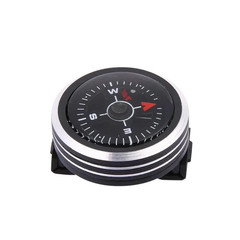 1Pc Slide on 25MM Watch Wrist Band Strap Compass For Outdoor Survival Tools Gift