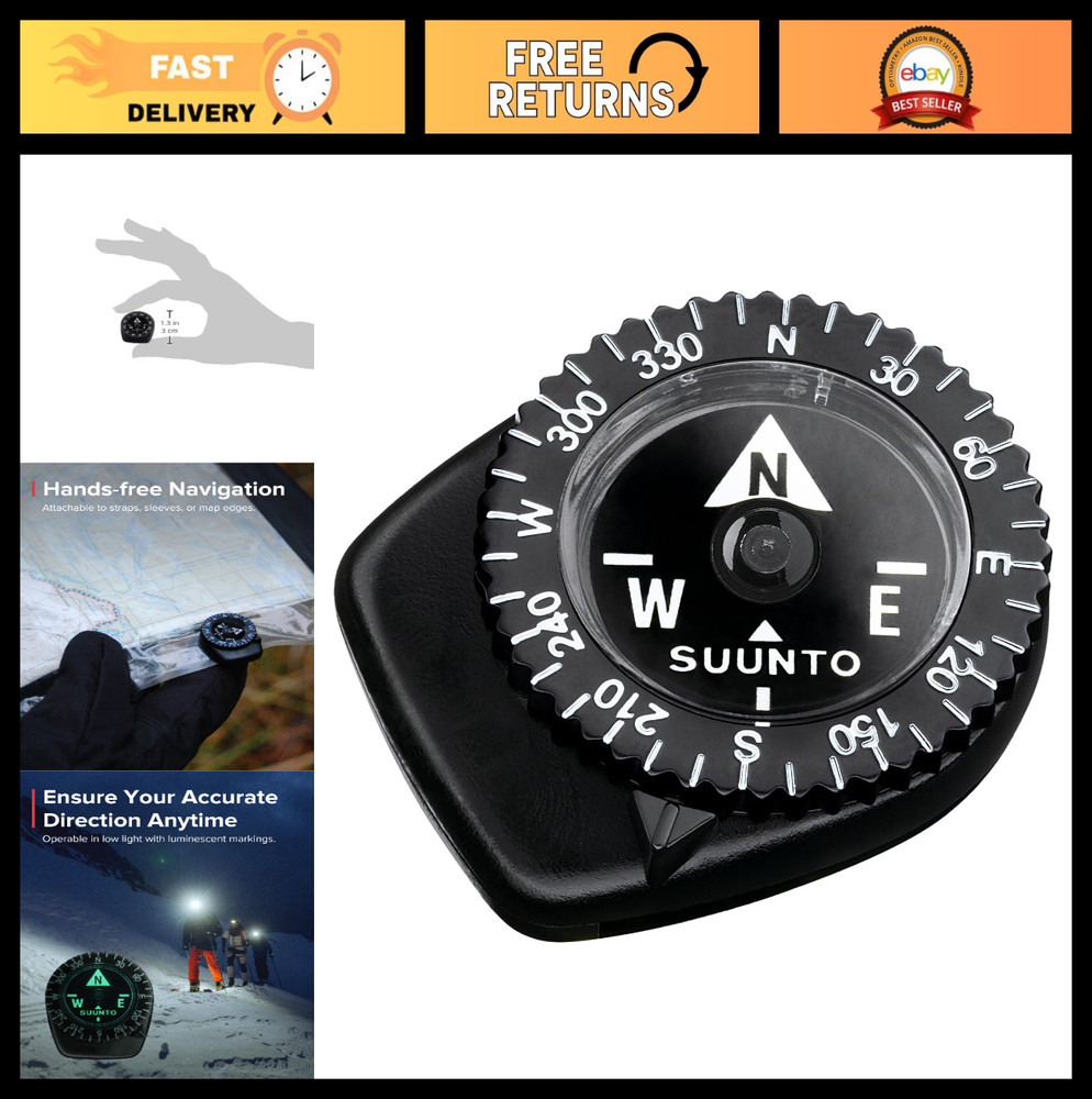 Compact Waterproof Multifunctional Compass for Hiking & Adventure – Northern Hem