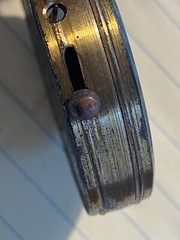 VINTAGE COMPASS – MADE IN FRANCE w ORIGINAL CASE POSSIBLY MILITARY GLASS COVER