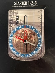 Silva Starter 1-2-3 Compass, Walking, Scouts, Beginners