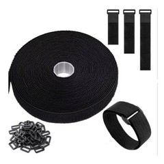 Adjustable Nylon Cable Straps with Buckle for Securing Bike and Camping Gear