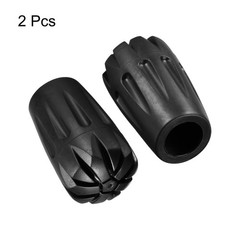 2Pcs Trekking Pole Tips Climbing Ski Cane Protectors Replacement Accessories
