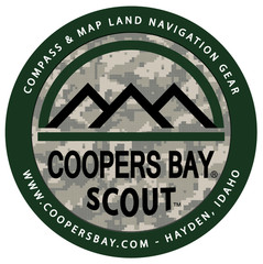 Scout™ Lensatic Compass – Traditional Phosphorescent Military Style with Nylon C