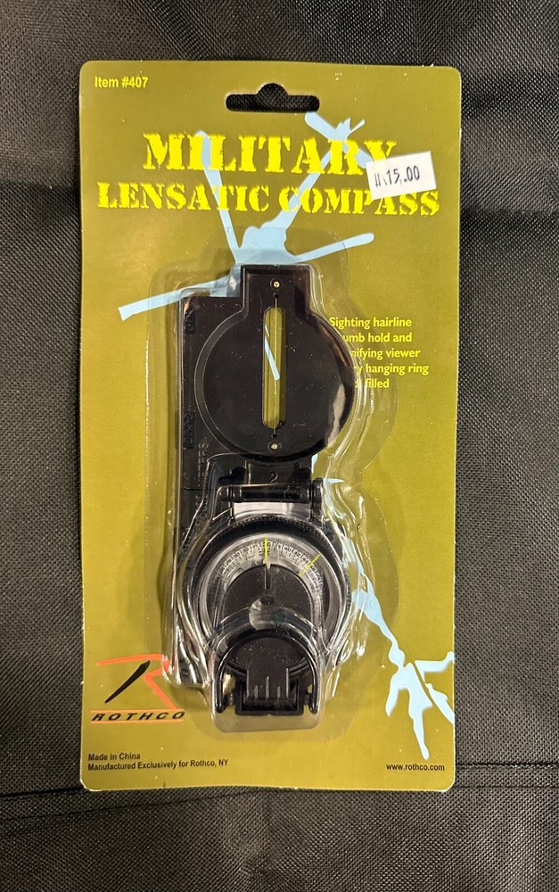 Rothco Military Lensatic Compass #407