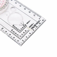 Magnifying Compass Army Scout Hiking Camping Boating Map Reading Orienteering