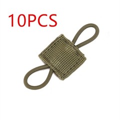 Tactical Molle System Backpack Attachment PTT Retainer Antenna Binding Buckle