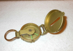 Vintage Lensatic Compass Precise Pathfinder & Engineer Lensatic Compass 1980’s