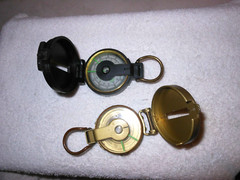 Vintage Lensatic Compass Precise Pathfinder & Engineer Lensatic Compass 1980’s