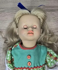 Play doll vinyl doll Schildkröt doll 38 cm collector vintage original