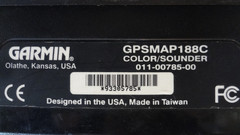 GARMIN GPSMAP 188C SOUNDER MARINE GPS CHART PLOTTER FISHFINDER w/ MOUNT & COVER