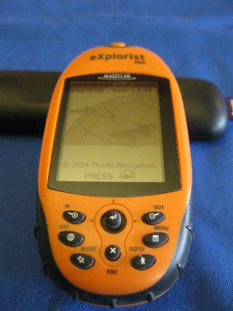 Magellan eXplorist 100 Handheld GPS Locator Prepper Hiking Fishing Camping