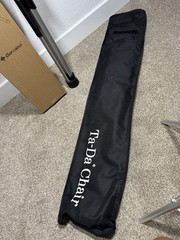 STEP2GOLD Ta-Da Chair Series 2 Portable Trekking Hiking Pole – 32.3″ Black