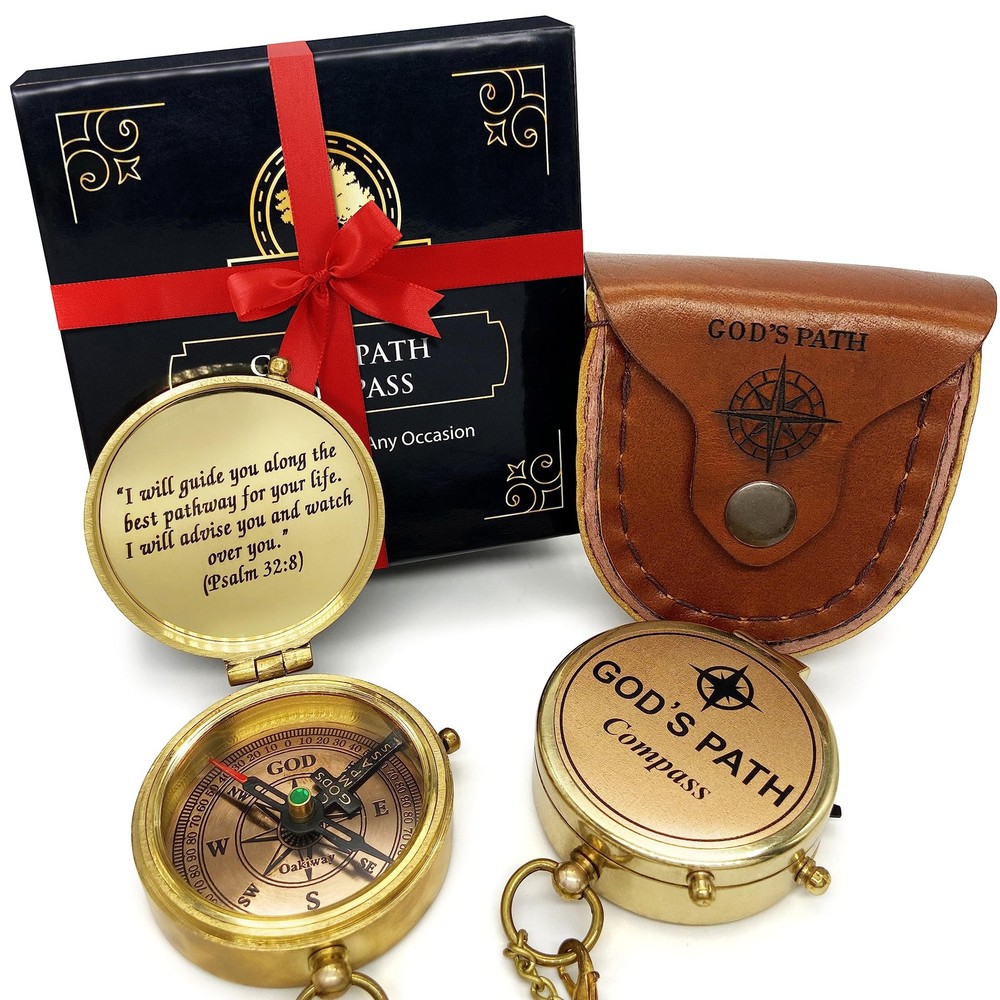 Compass Gift for Boys: Communion, Confirmation, Baptism, Graduation, Christian