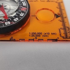 Compass Orienteering Map Reading Navigation Backpacking Hiking Clear Scaled