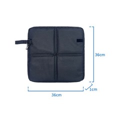 36x36x1cm Foldable Seat Cushion Oxford Cloth Mat for Camping Hiking Fishing