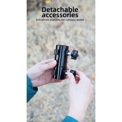 Aluminum Alloy Tent Pole Holder for For camping Tents Awnings Fishing Umbrellas
